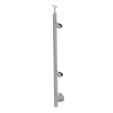 Stainless steel pole, BK-straight, right AISI304,